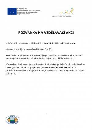 pozvánka