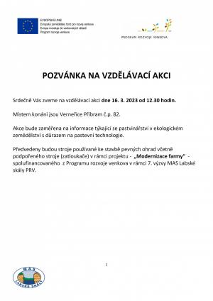 pozvánka