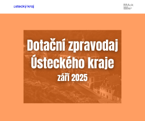 Dotační zpravodaj září 2025